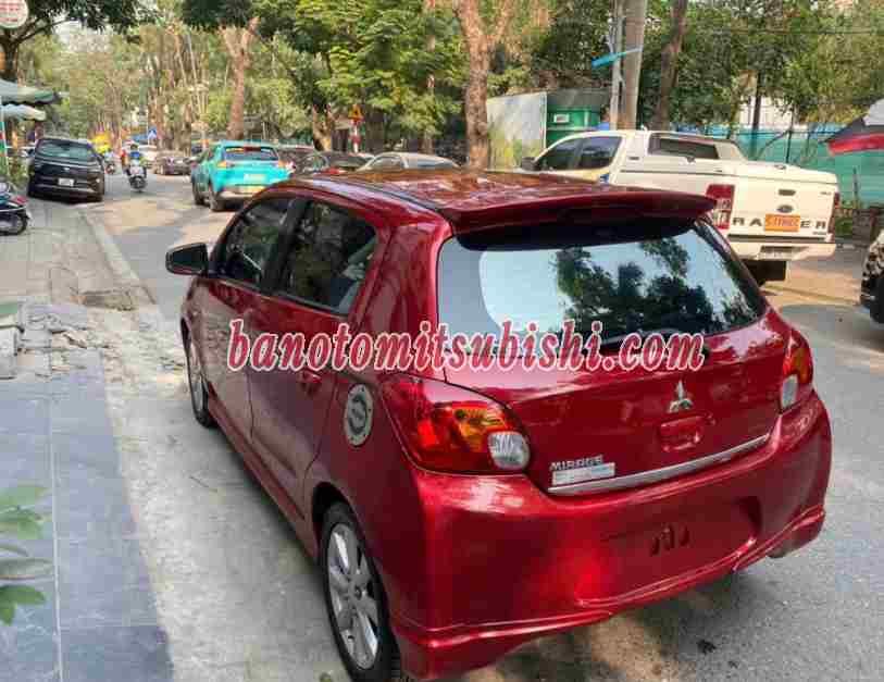 Cần bán gấp Mitsubishi Mirage 1.2 AT đời 2014, màu Đỏ